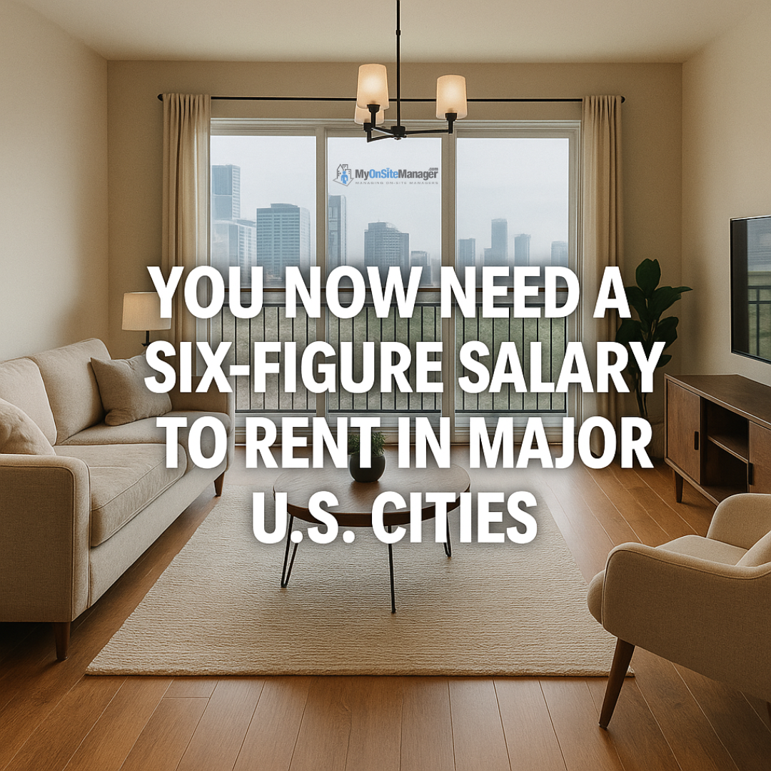 Salary Rent You Now Need a Six‑Figure Salary to Rent in Major U.S. Cities ...