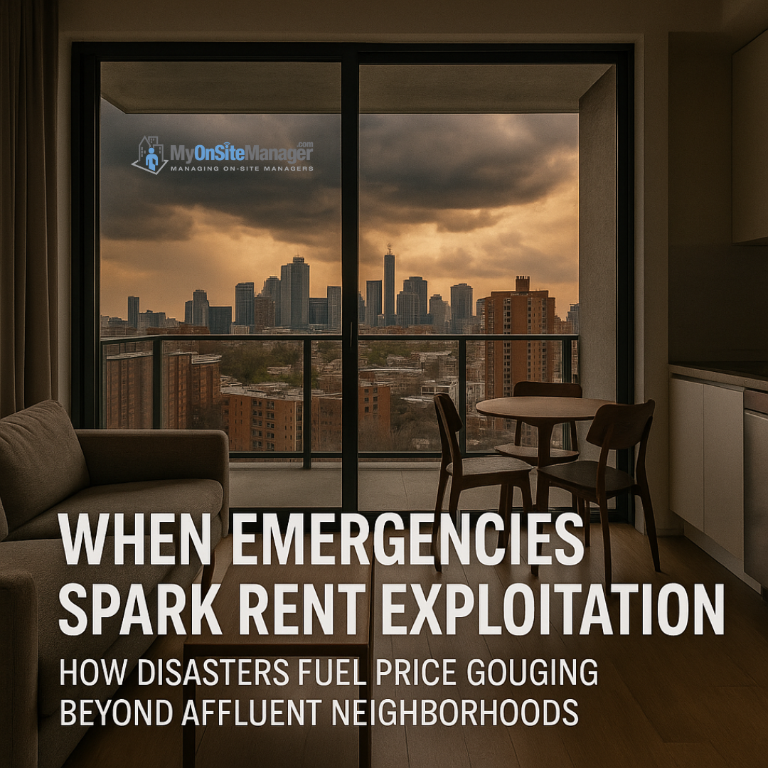 When Emergencies Spark Rent Exploitation How Disasters Fuel Price